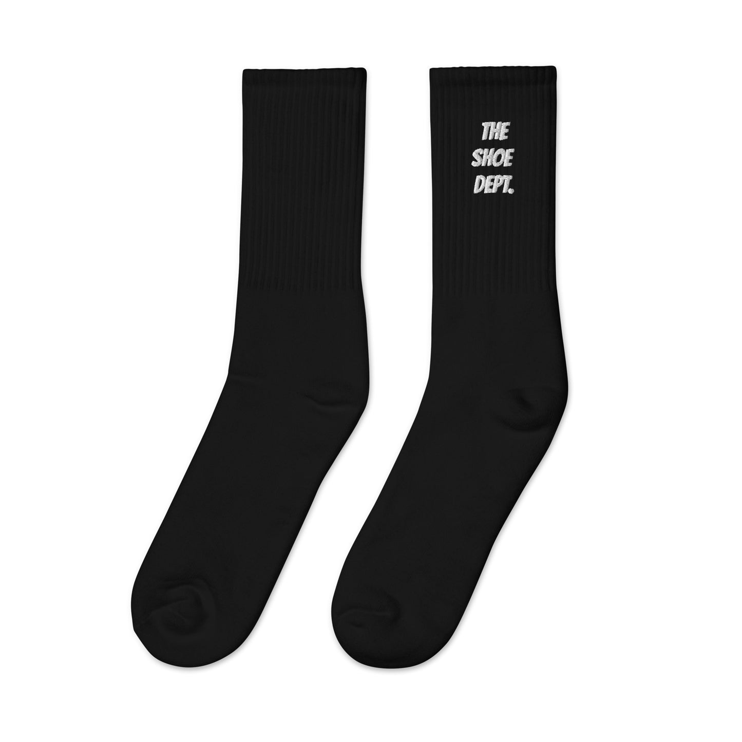 Shoe Dept. Embroidered socks