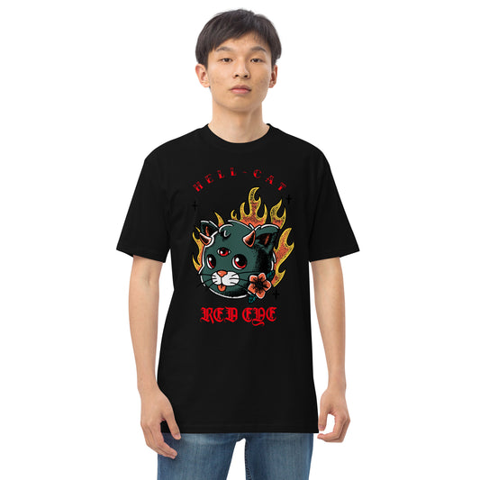 Hell-Cat RED EYE premium heavyweight tee